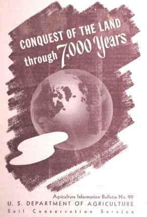 Soil Conservation booklet - Conquest of the Land through 7,000 Years